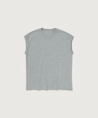 オーラリー AURALEE Boat Neck Sleeveless Top AURALEE (オーラリー)Luster Plating Narrow Boat Neck Tee(A00P04GT